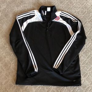 Men’s Adidas quarter zip sweatshirt - size Large